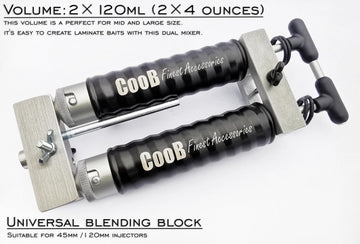 CooB rubber sealing rings prevent leaks during pumping.