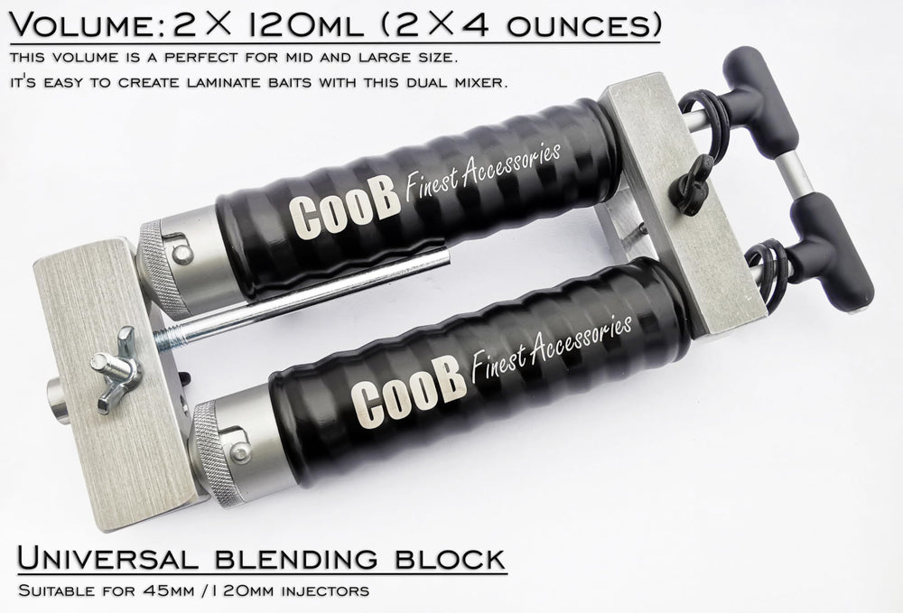 CooB rubber sealing rings prevent leaks during pumping.
