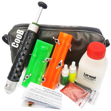 CooB starter kit aluminium injector with locking nozzle for precise pours