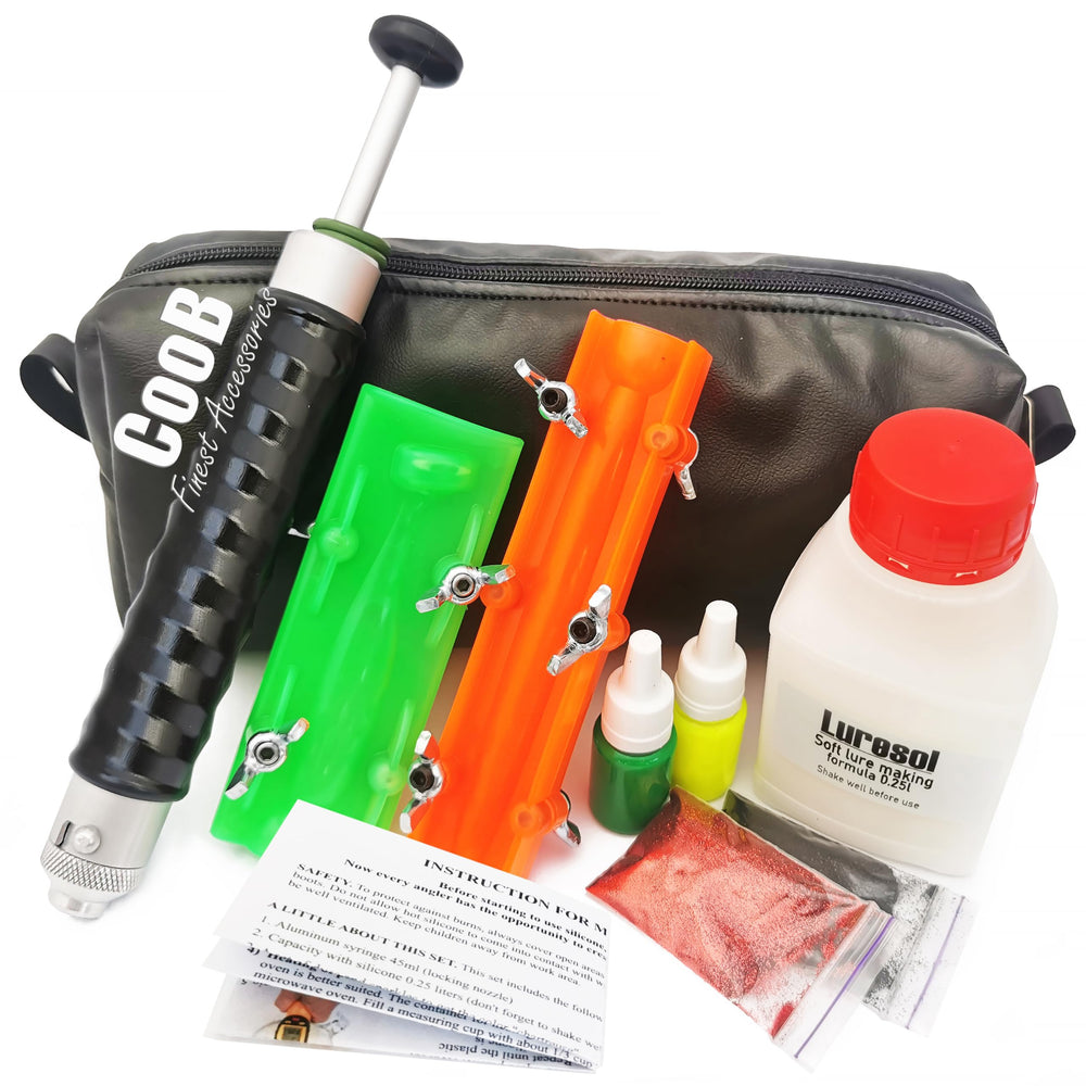 CooB starter kit aluminium injector with locking nozzle for precise pours