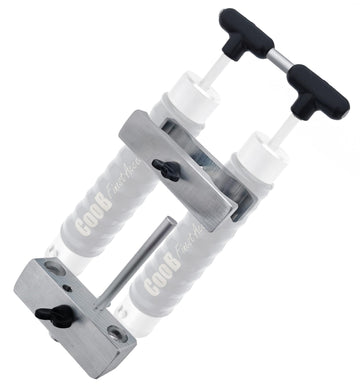 CooB universal dual mixing kit front view showing portable aluminum durability and setup benefits