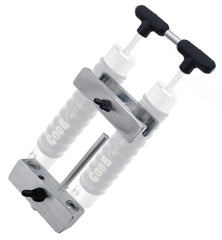 CooB universal dual mixing kit front view showing portable aluminum durability and setup benefits