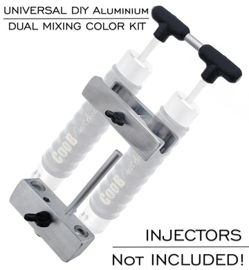 CooB universal dual mixing kit side view highlighting compact design for small spaces