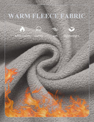 COOFANDY fleece jacket inside pocket ideal for phone and cards on hikes