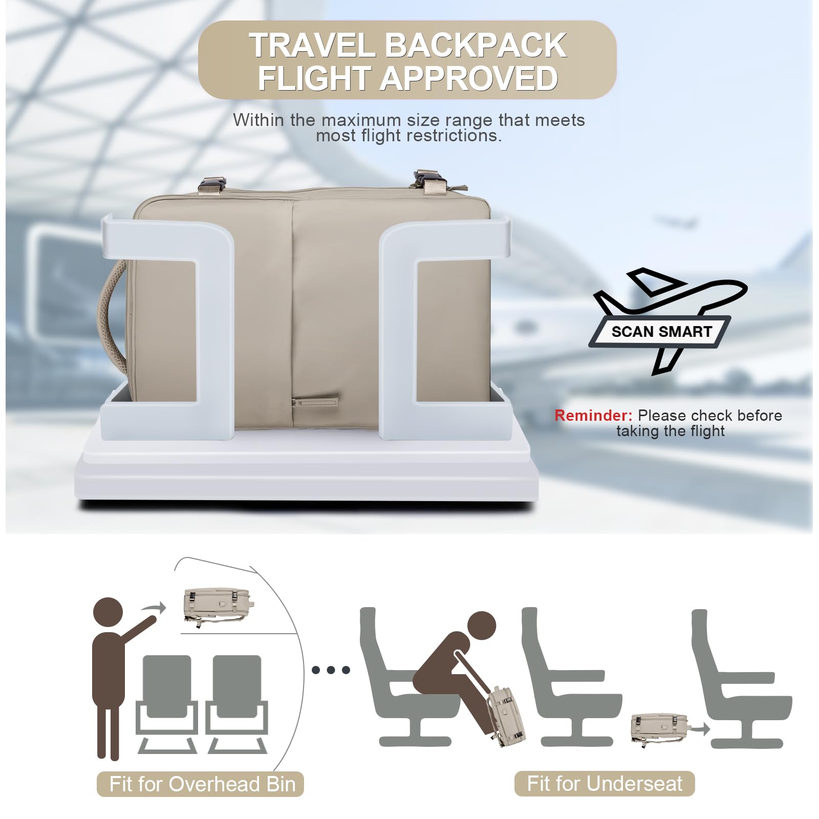 Coofay backpack USB port for convenient on-the-go charging.