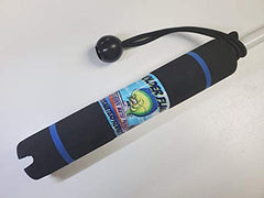 Half-inch fiberglass staff offers durable, non-conductive construction.