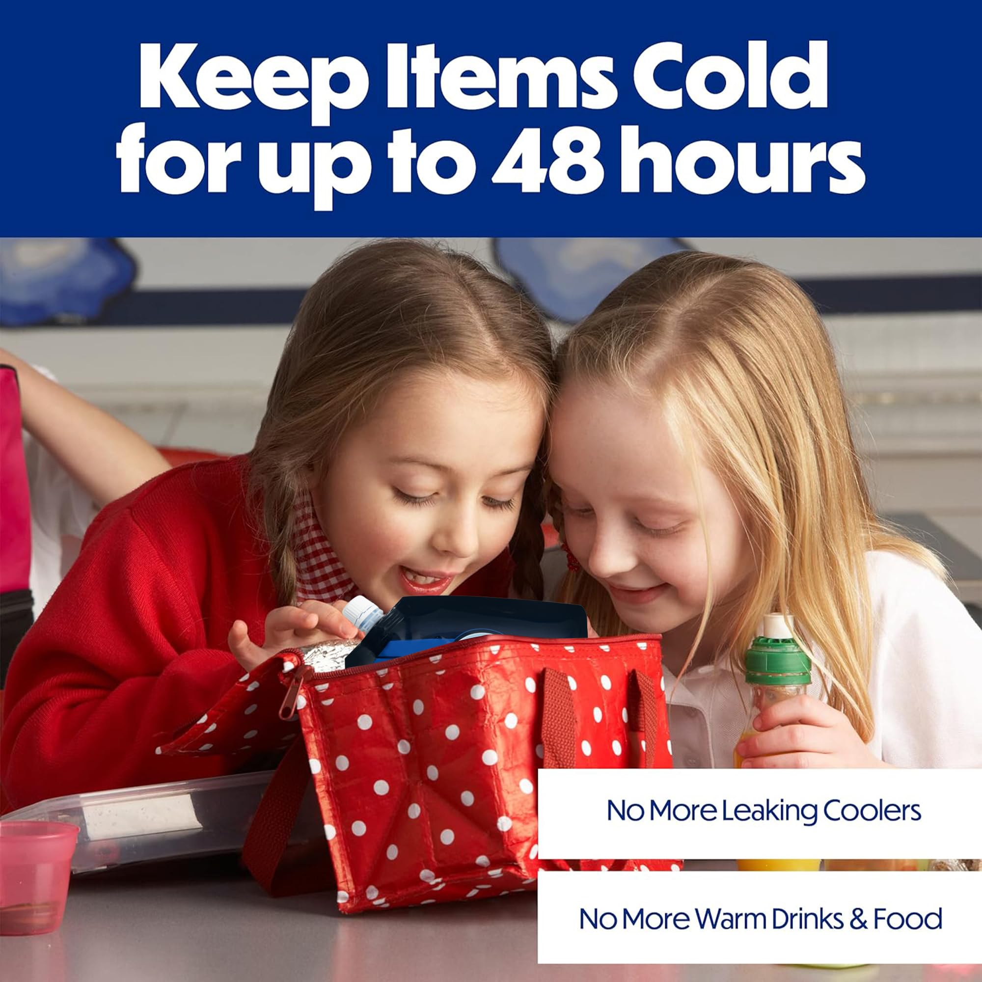 Cooler Shock lunch-box use keeps yogurt and salads chilled during work or travel.