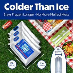 Cooler Shock nylon-reinforced pack highlights rugged durability for outdoors.