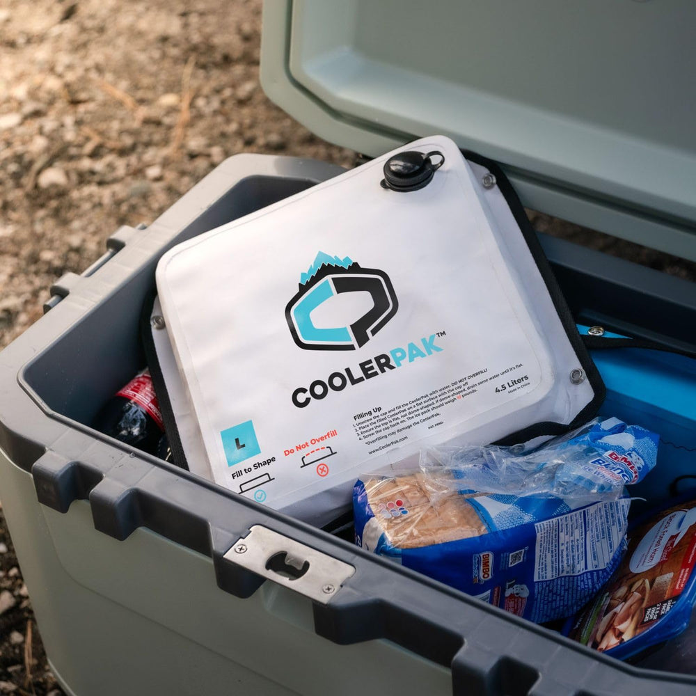Close-up of CoolerPak 15lb 600D TPU fabric built for rugged use