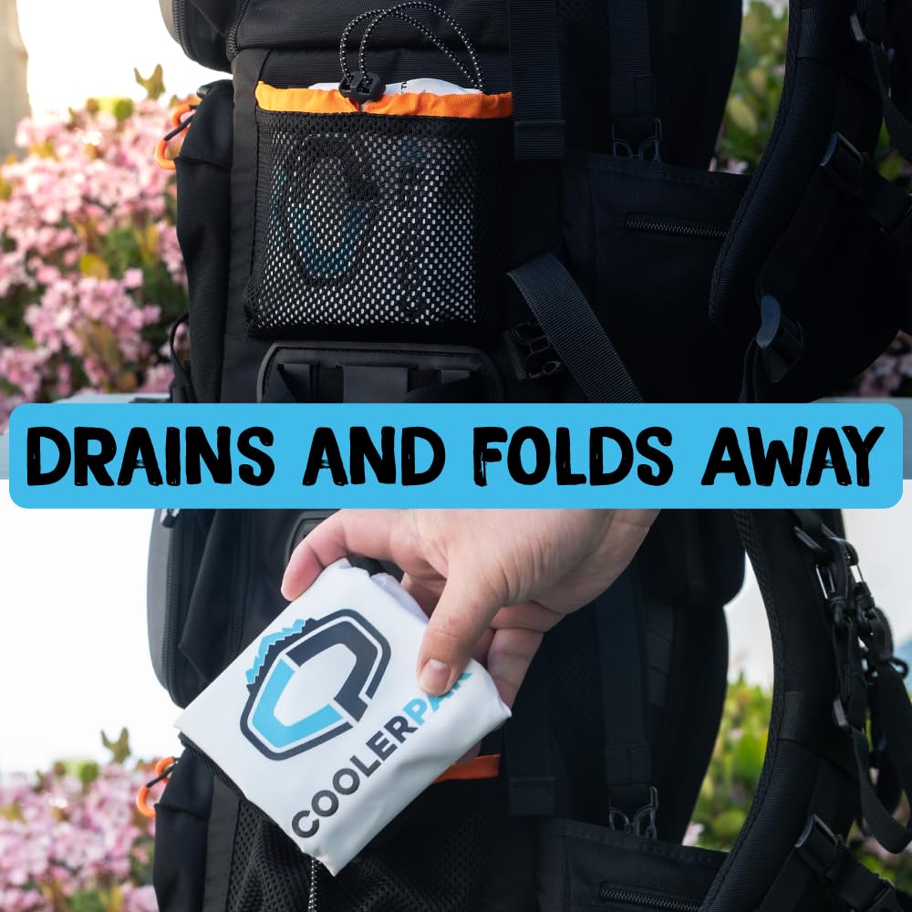 CoolerPak 15lb remains safe for potable water after melting due to compliance