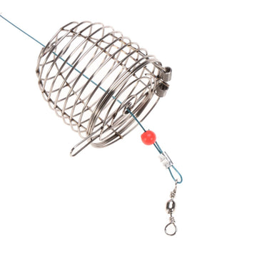 COOLHIYA set of five bait cages with three sizes for flexibility.