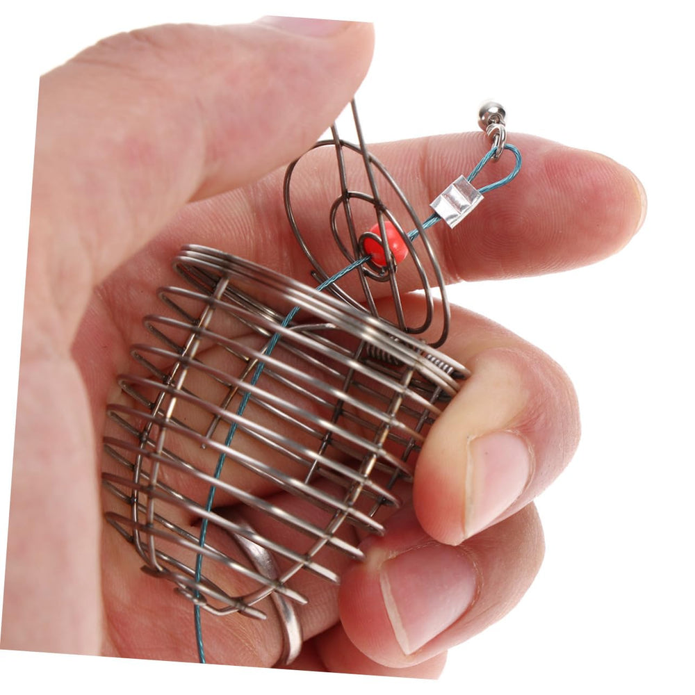COOLHIYA welded net bait cage designed for resilience.