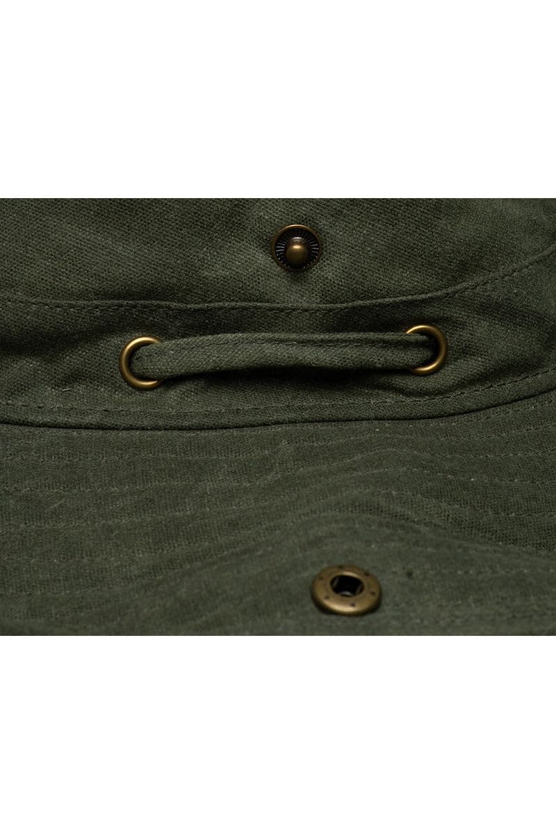 Coolibar Charlie Forest Green vent panels enable airy comfort on hot days.
