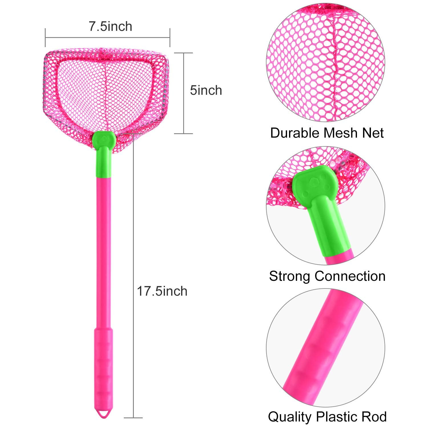 Coopay butterfly nets orange pair for family beach fun catching bugs outdoors