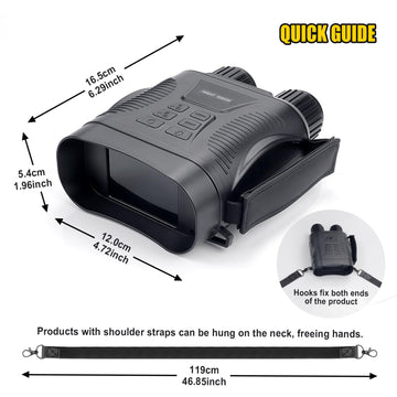COOVIE Night Vision Goggles include 32GB TF card and data cable