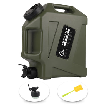 COOZMENT 12L water jug with spigot for easy camping hydration