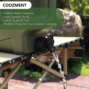 COOZMENT dispensing faucet offers controlled water pours
