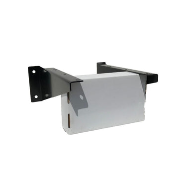 CoPar Frame Rail Mount Kit closeup shows rugged steel design for mobile hygiene solutions.