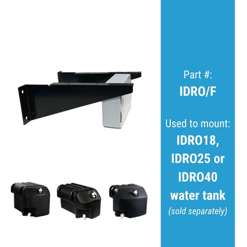 CoPar Frame Rail Mount Kit on vehicle enables on-the-go hand washing at worksites.