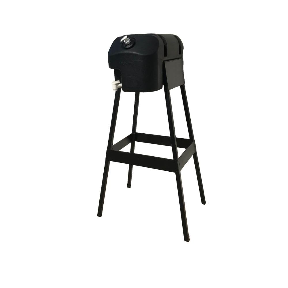 CoPar portable station supports 4.75, 6.6, and 10 gallon tanks for flexible use.