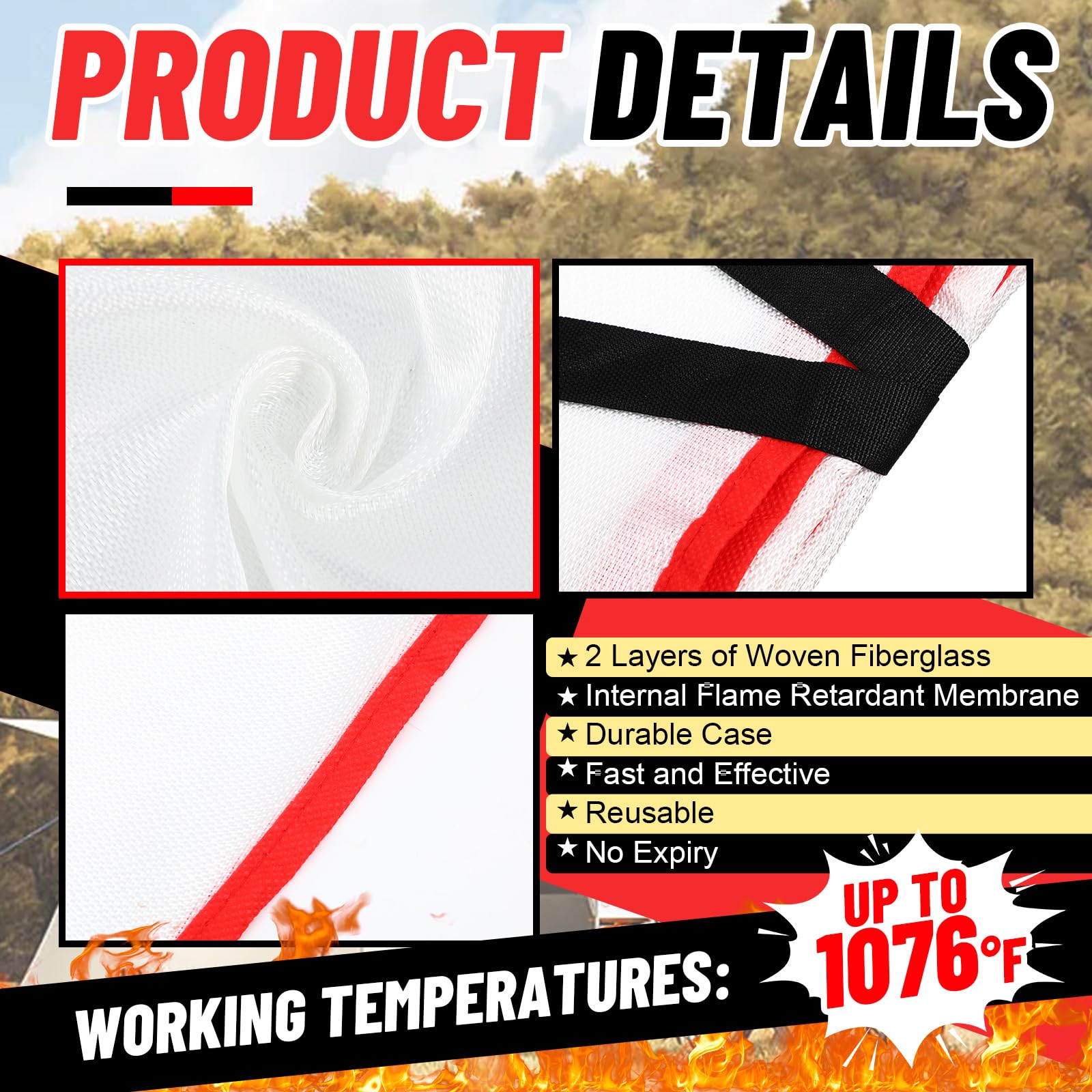 Copkim adhesive hooks enable easy mounting near stove for fast grab-and-go safety