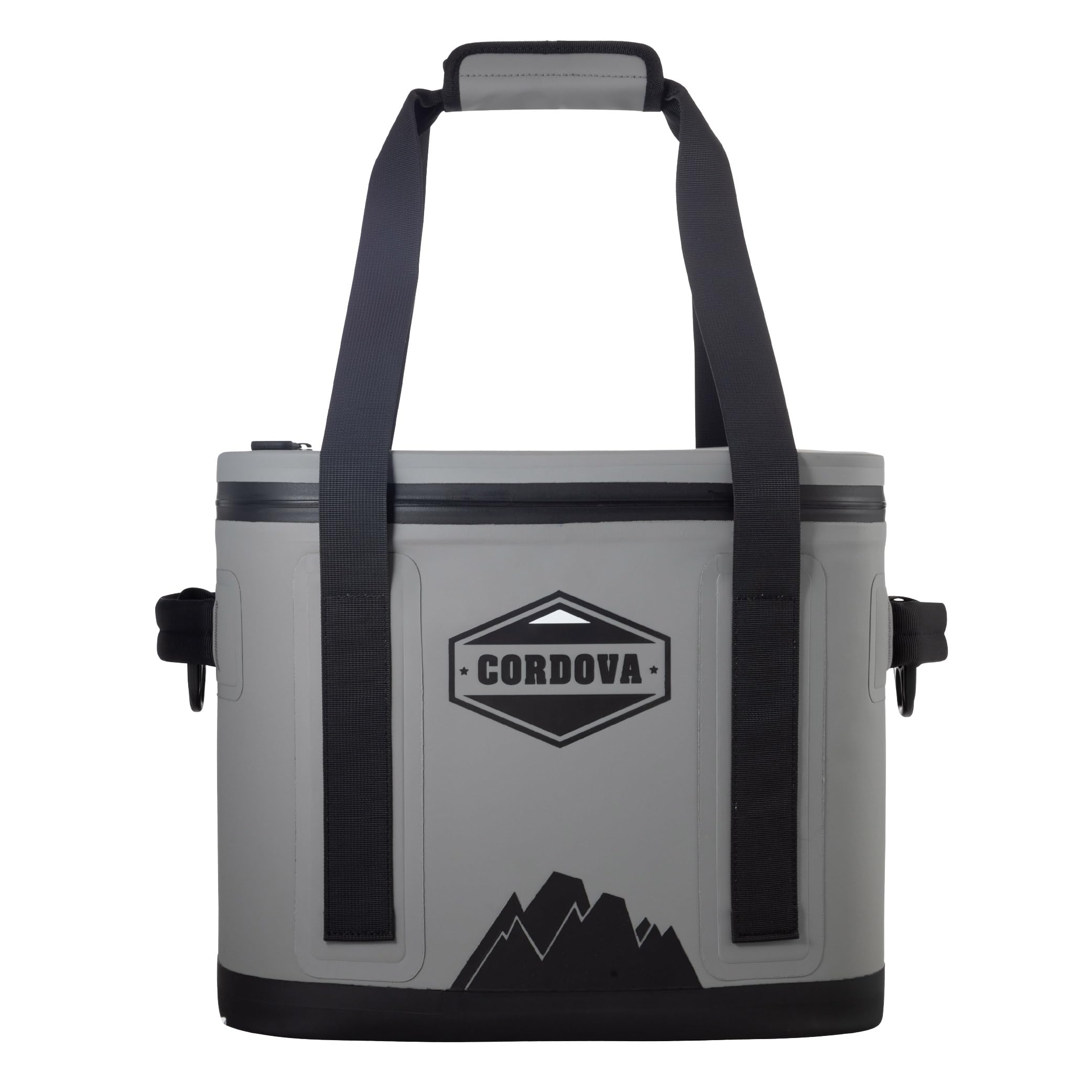 Cordova Outdoors Backcountry Daypack Soft Cooler shows 24-can capacity for picnics and hikes.