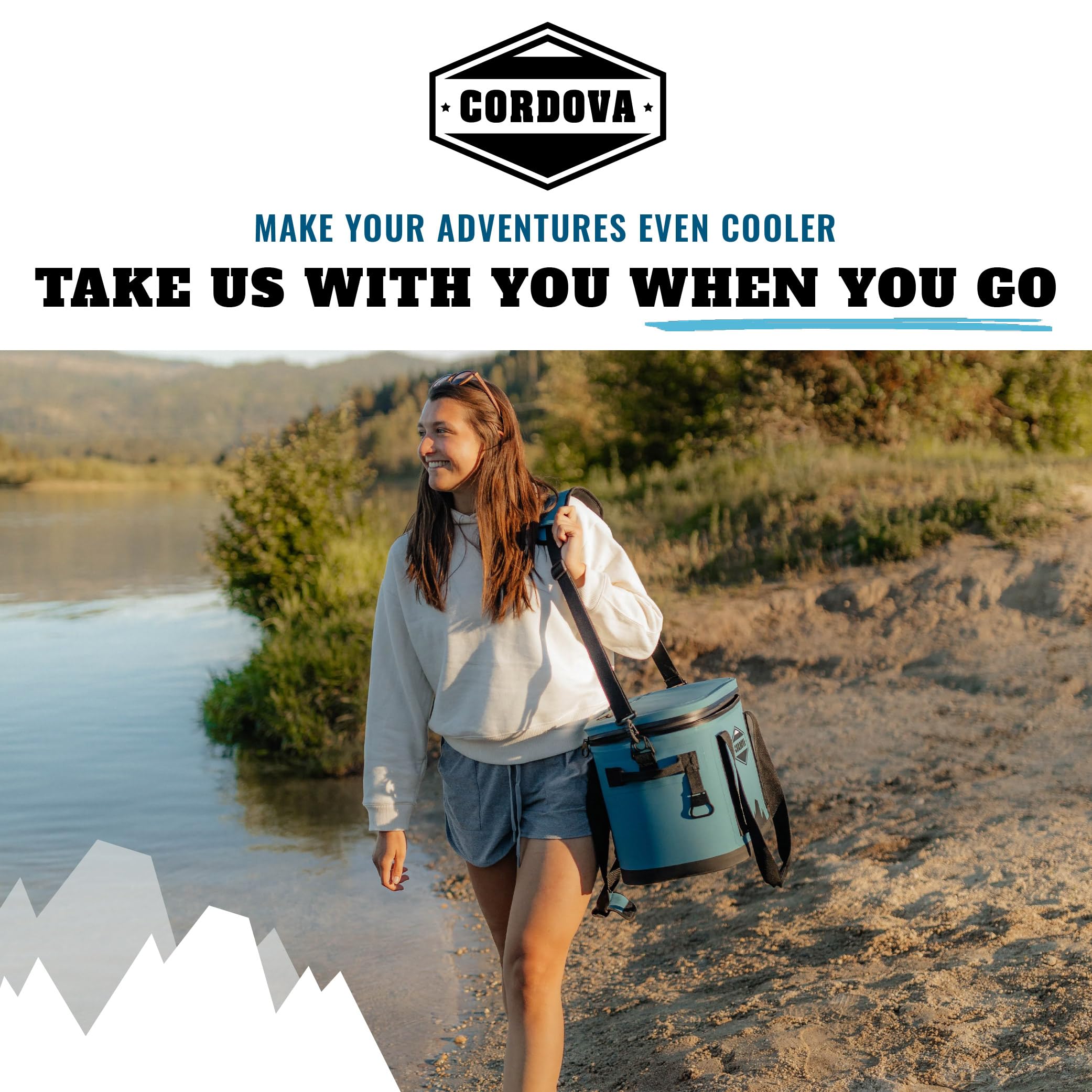 Cordova Outdoors Backcountry Daypack uses UV-protected nylon to shield gear from sun.