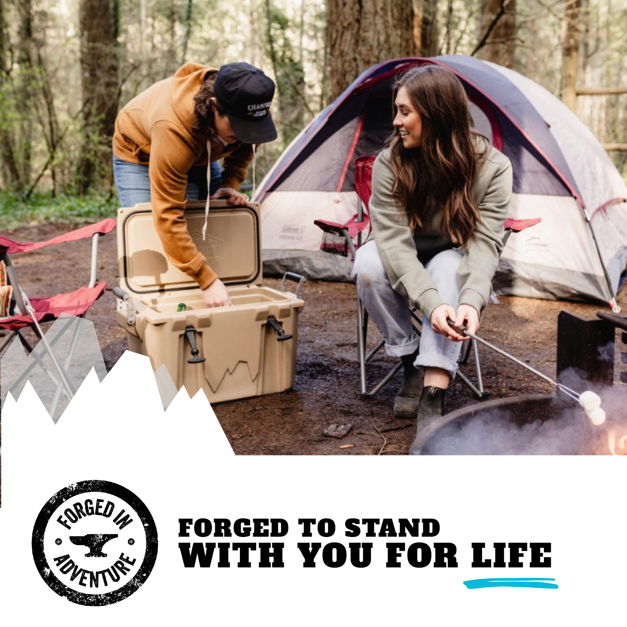 Cordova Outdoors Packice Yonder 4 lb in use in outdoor setup