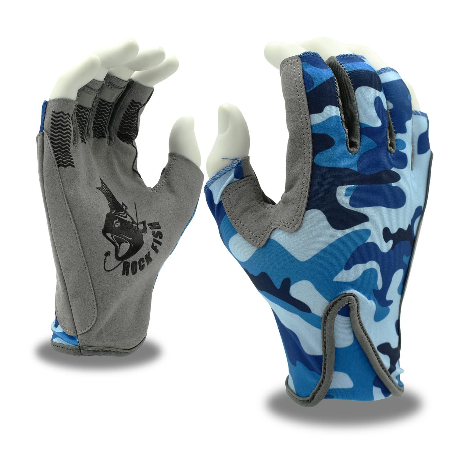 Cordova Rock Fish FP2000B glove palm view for wet grip.