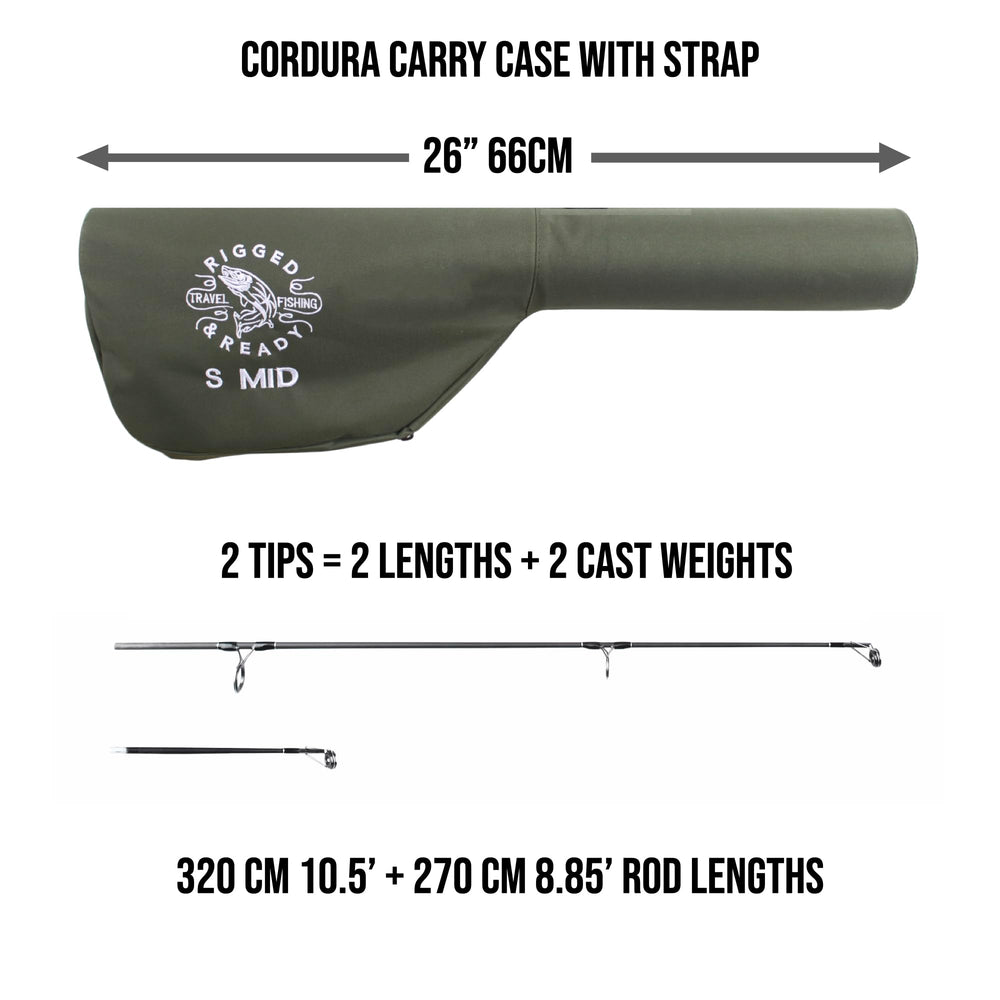 Cordura protective travel case for the Rigged and Ready S Mid combo