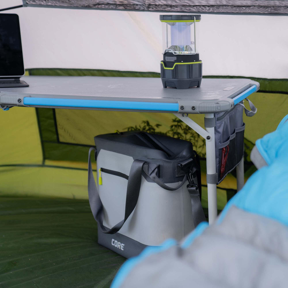 CORE 20L Performance Soft Cooler Tote in outdoor use with beverages