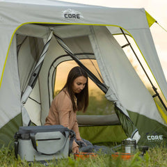 CORE 20L Performance Soft Cooler Tote side handles highlight easy transport
