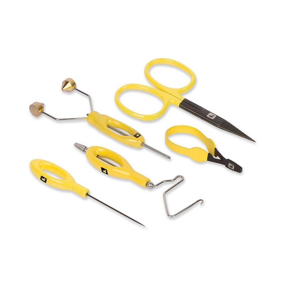 Core Fly Tying Tool Kit in travel case with Ergo Universal Scissors