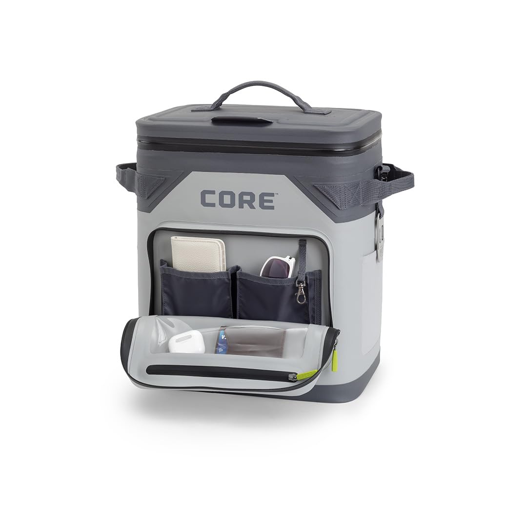 CORE versatile carry options demonstrated for car camping and wine transport