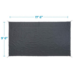 CORE Outdoor Tent Footprints waterproof-protection shields your floor from moisture at riverside sites.