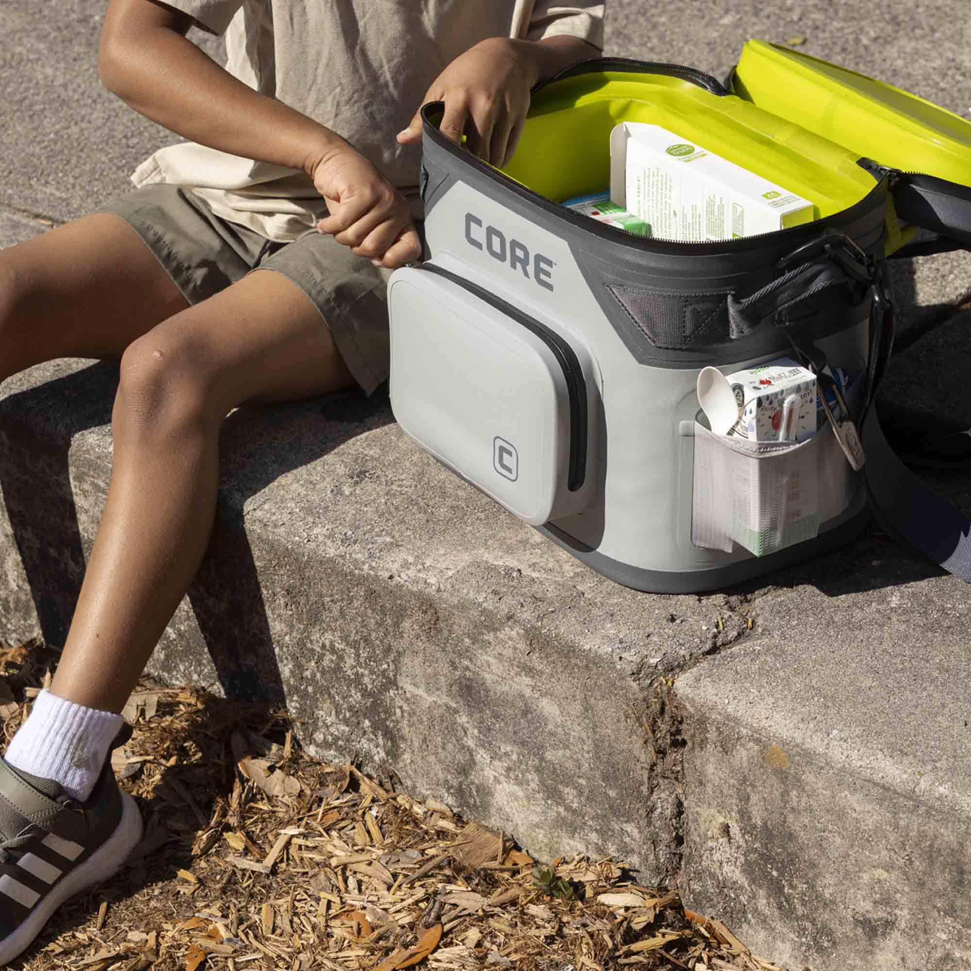 CORE portable soft cooler ready for tailgates and beach trips