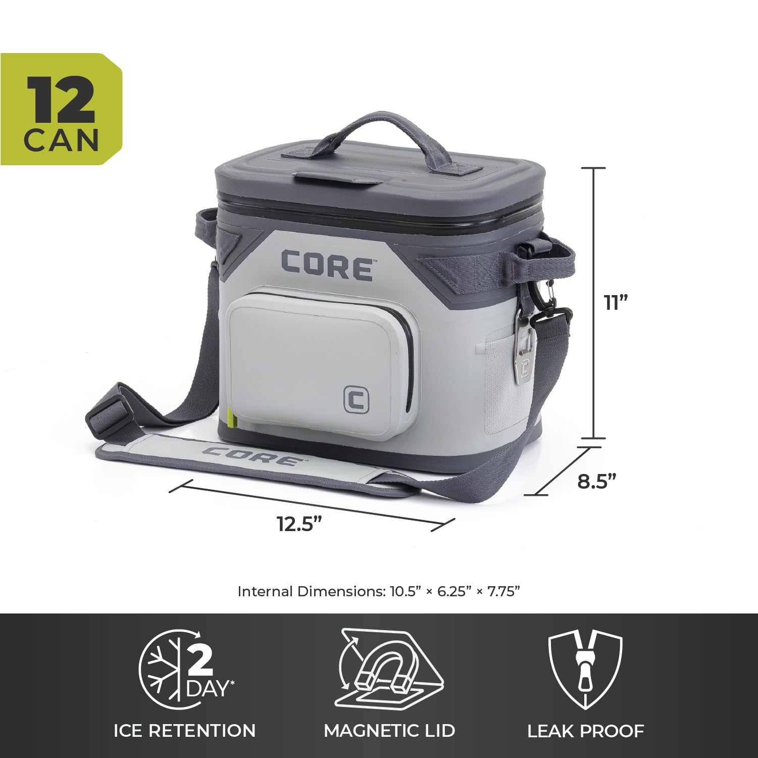 CORE waterproof zipper closeup emphasizes reliable leak protection during wet adventures