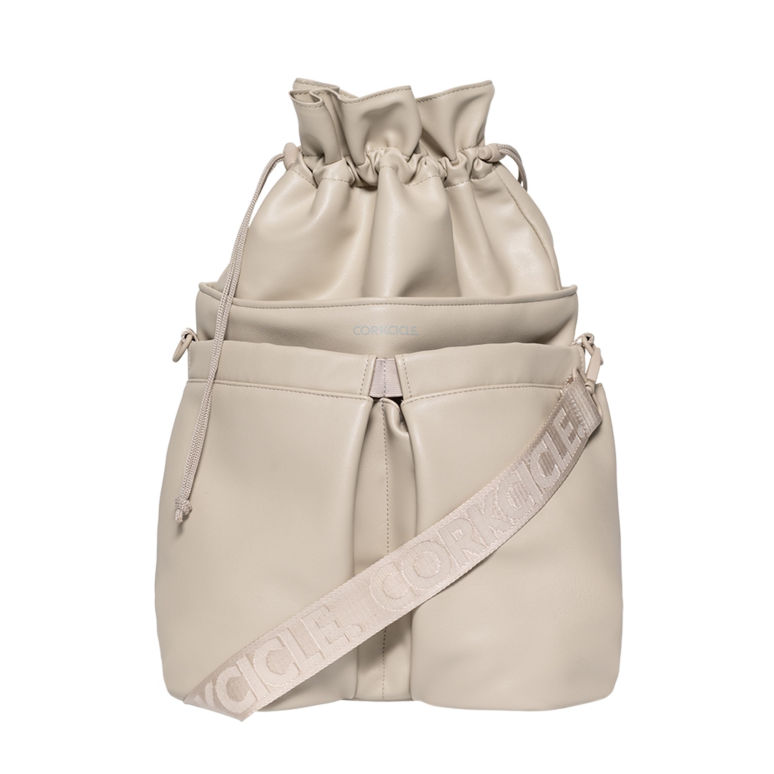 Corkcicle Beverage Bucket Cooler Bag in Sage Mist shows a stylish portable cooling solution for gatherings.