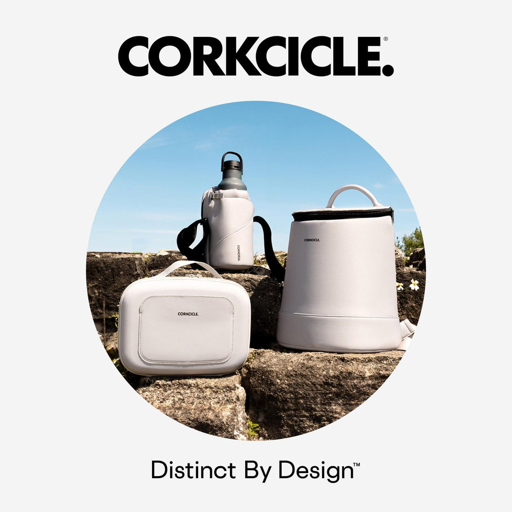 Corkcicle Beverage Bucket Cooler Bag Periwinkle gift-ready packaging signals stylish summer gift.