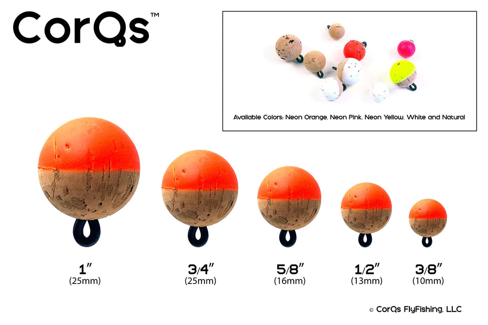 CorQs premium cork with rubber O-ring provides secure placement