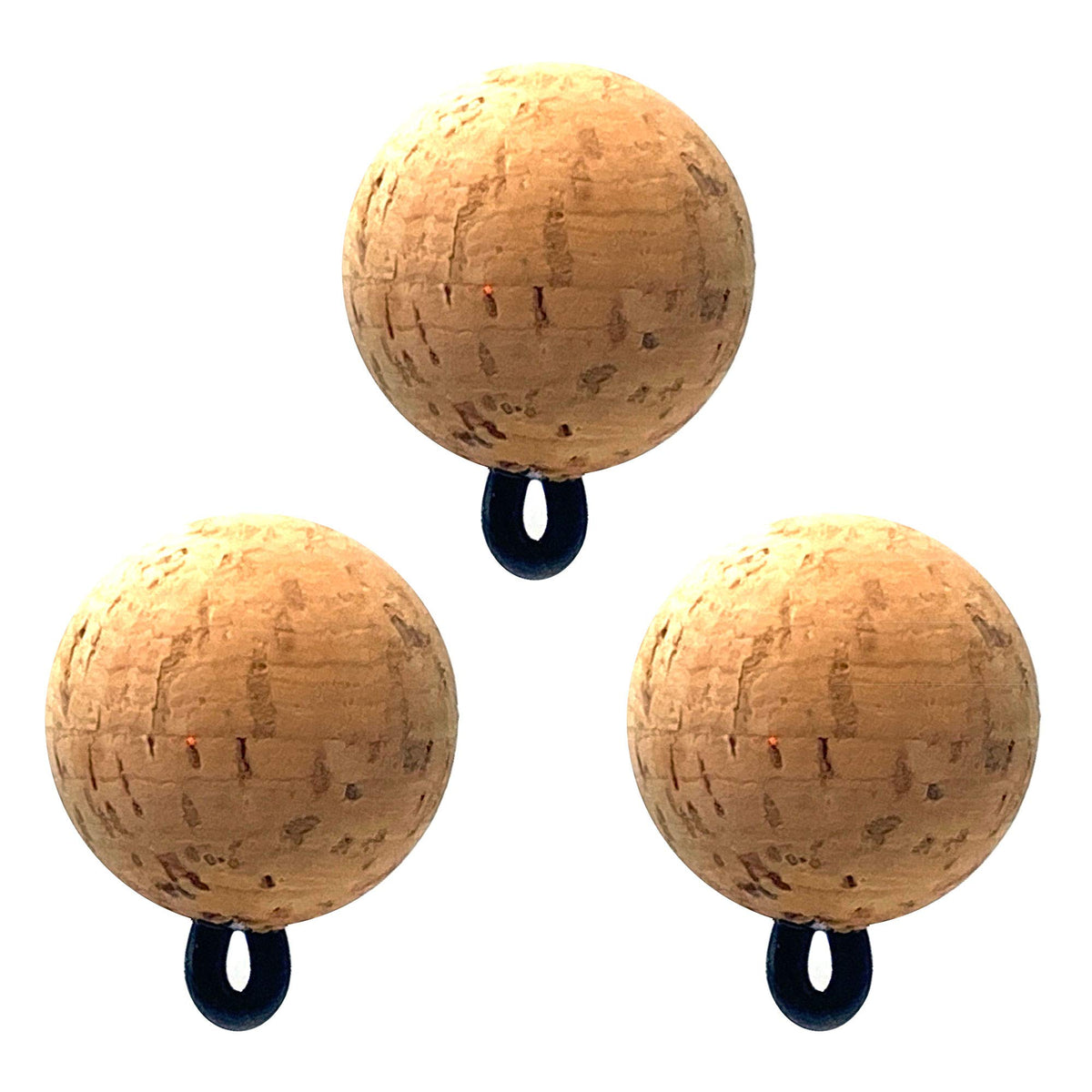 CorQs strike indicator cork bobber half-inch with stable buoyancy