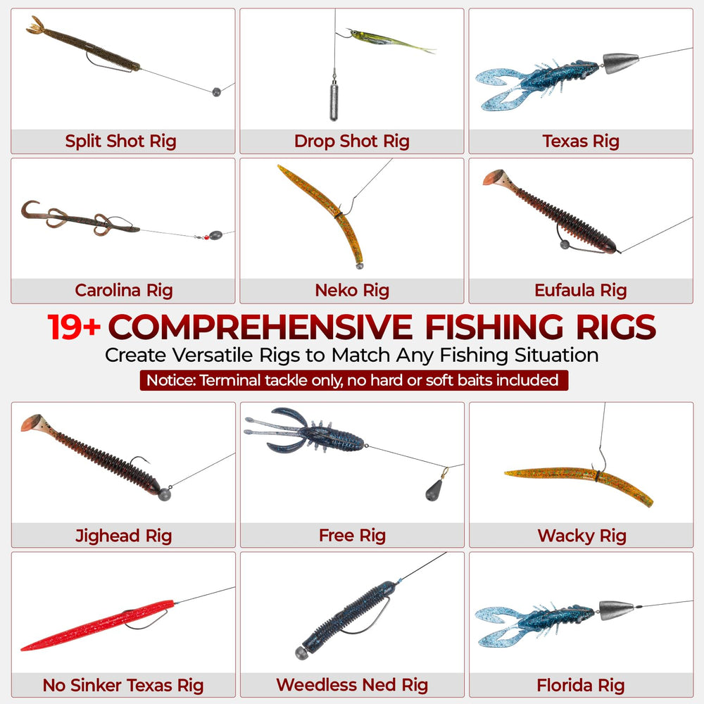 Durable, corrosion-resistant swivels, snaps, and stoppers