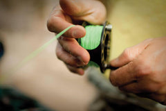 Cortland 444 SL reduced-friction finish to ease casting and line handling.