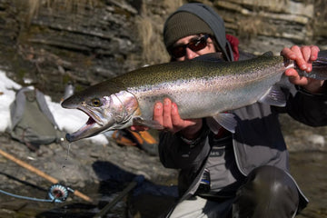 Cortland Big Shot Fly Line overhead arch demonstrates distance casting capability.