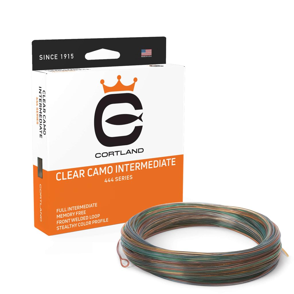 Cortland Clear Camo Intermediate Fly Line 90ft WF4I
