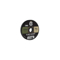 Cortland Euro Nymph Nylon Leader Material 20lb camouflage color with slick finish