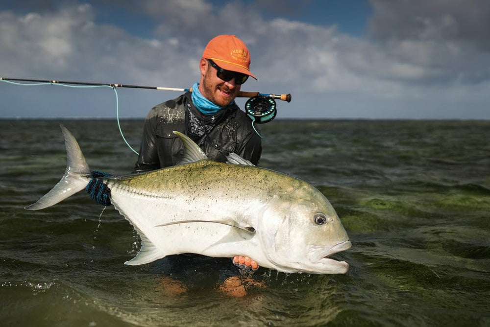 Cortland Giant Trevally line features a fifty-pound core for stopping power in big saltwater battles.