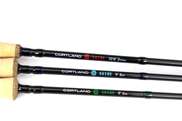 Cortland dual locking reel nuts provide steady grip during casts