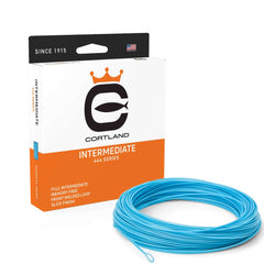 Cortland Intermediate Fly Line Ice Blue 90ft demonstrates stealth color for stillwater presentations