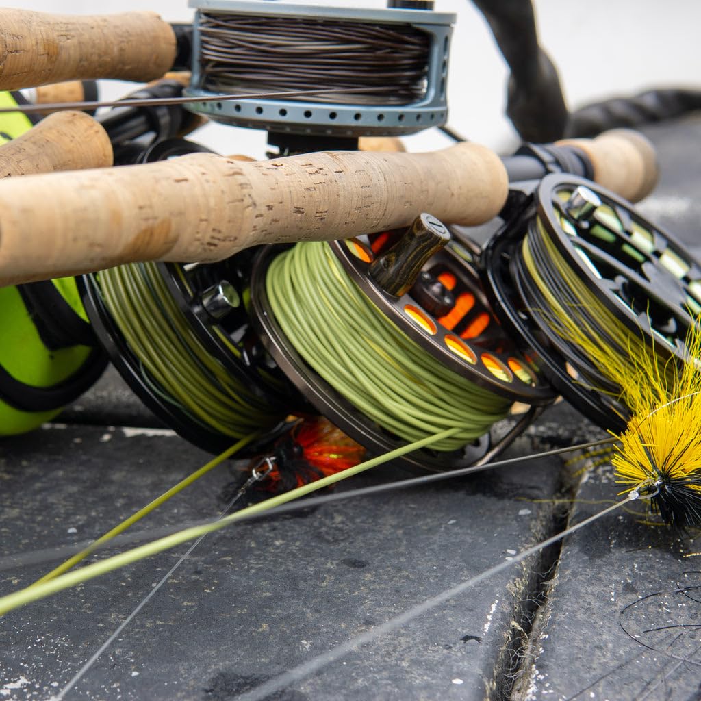 Cortland Pike Musky Float Line aggressive taper closeup demonstrates turnover capability.